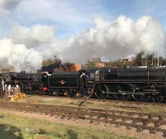 Double Header with 73156 at Quorn, JON ALDER, 27 January, 2023